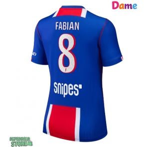 Paris Saint-Germain Fabian Ruiz #8 Replika Hjemmebanetrøje Dame 2026-27 Kortærmet